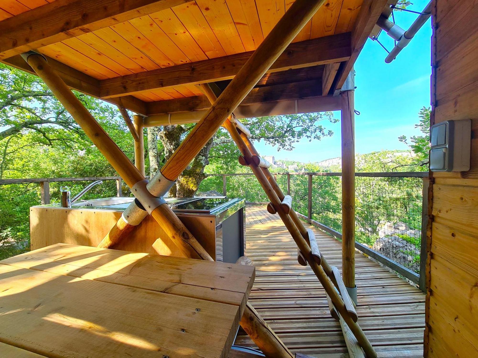 Cabanes Lodges Le Serviere Balazuc Zewnętrze zdjęcie