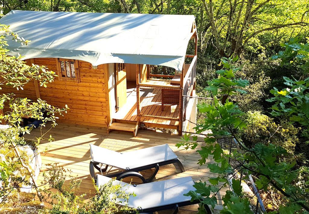 Cabanes Lodges Le Serviere Balazuc Zewnętrze zdjęcie
